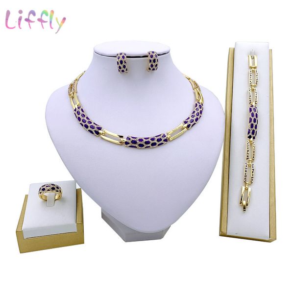 jewelry sets liffly luxury bridal women dubai gold nigerian wedding india set costume fashion necklace design, Black
jewelry sets liffly luxury bridal women dubai gold nigerian wedding india set costume fashion necklace design, Black