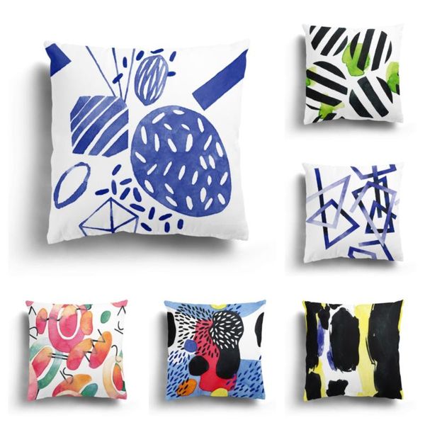cushion/decorative pillow geometric plush pillowcase home decoration sofa cushion cover irregular pattern can be customized 60x60cm
cushion/decorative pillow geometric plush pillowcase home decoration sofa cushion cover irregular pattern can be customized 60x60cm