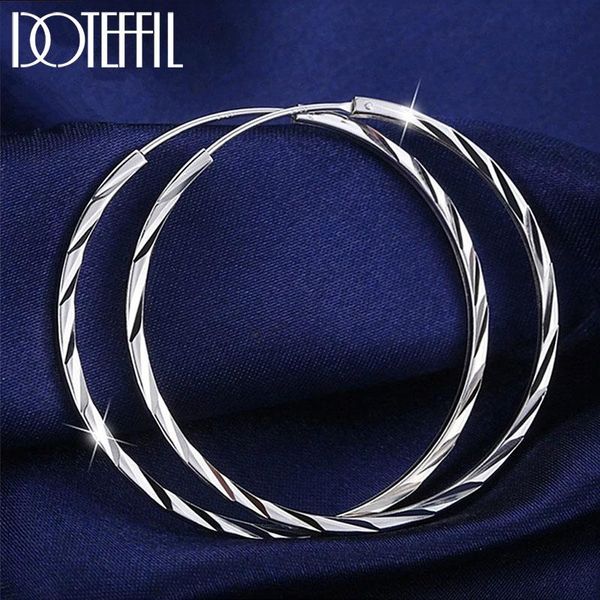 hoop & huggie doteffil 925 sterling silver 35/50mm round circle earrings for women gift fashion charm engagement wedding jewelry, Golden;silver
hoop & huggie doteffil 925 sterling silver 35/50mm round circle earrings for women gift fashion charm engagement wedding jewelry, Golden;silver