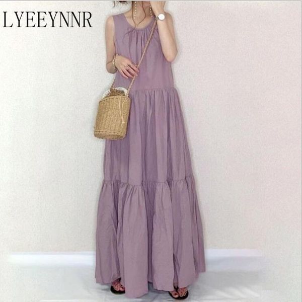 casual dresses lyeeynnr back lace up summer dress women japan style unicolor o neck sleeveless loose a line maxi vestidos mujer, Black;gray
casual dresses lyeeynnr back lace up summer dress women japan style unicolor o neck sleeveless loose a line maxi vestidos mujer, Black;gray