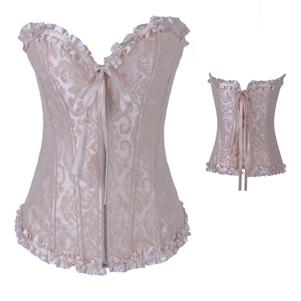 Woman Bustiers new bow body Embroidered Corset satin waist corsets sexy corset waist trainer Overbust Corsets, Black;white
Woman Bustiers new bow body Embroidered Corset satin waist corsets sexy corset waist trainer Overbust Corsets, Black;white