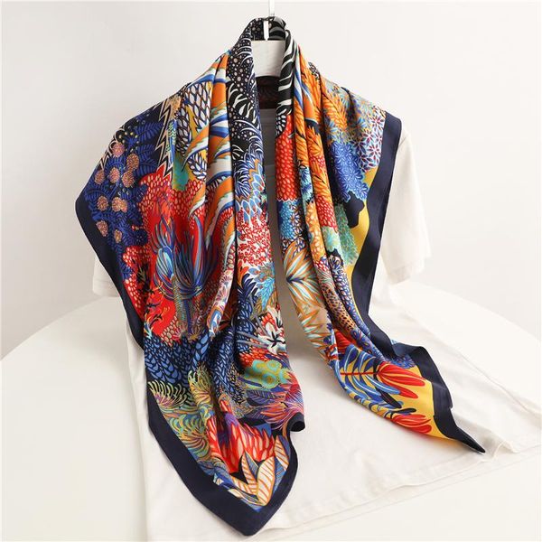 scarves print shawl neckerchief twill summer square scarf for women headscarf design headband hair wrap female foulard hijab bandana, Blue;gray
scarves print shawl neckerchief twill summer square scarf for women headscarf design headband hair wrap female foulard hijab bandana, Blue;gray
