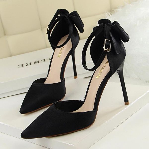 shoes fashion heels bowknot woman stiletto silk satin women ladies wedding sandal dress, Black
shoes fashion heels bowknot woman stiletto silk satin women ladies wedding sandal dress, Black