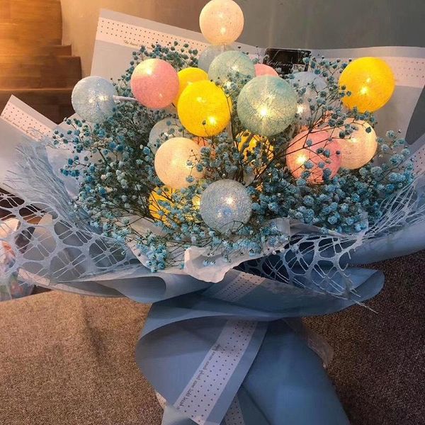 novelty items cotton ball lamp wreath led string christmas halloween bouquet packaging outdoor wedding terrace party decoration
novelty items cotton ball lamp wreath led string christmas halloween bouquet packaging outdoor wedding terrace party decoration