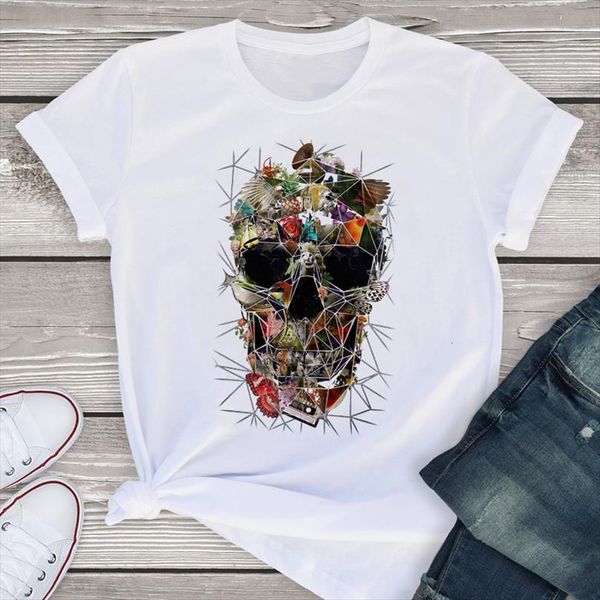 and women graphic mens t shirts short sleeve summer womens floral harajuku skull horror lady shirt tees clothing female, White;black
and women graphic mens t shirts short sleeve summer womens floral harajuku skull horror lady shirt tees clothing female, White;black