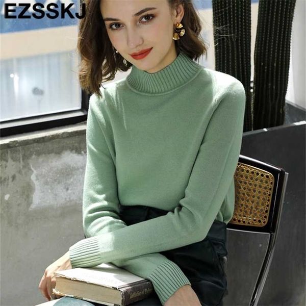 pure color basic sweater thick sweater women pullover casual half turtleneck long sleeve knit female jumpers 211011, White;black
pure color basic sweater thick sweater women pullover casual half turtleneck long sleeve knit female jumpers 211011, White;black