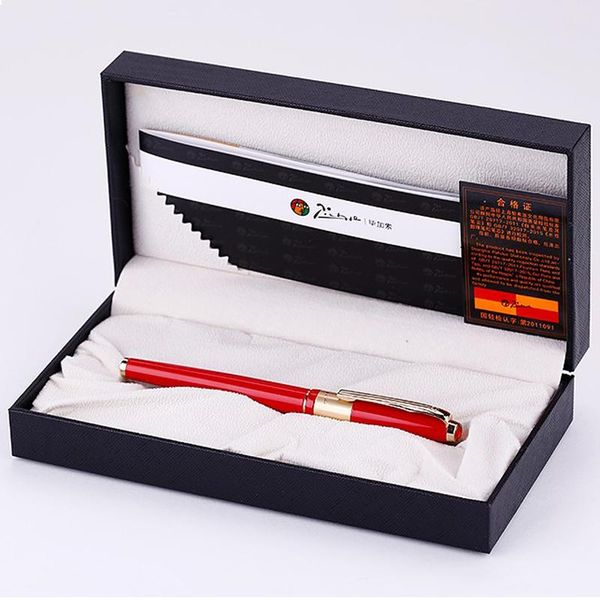 picasso 923 red braque roller ball pen with refill lucky gift box optional for office & school stationery ballpoint pens, Blue;orange
picasso 923 red braque roller ball pen with refill lucky gift box optional for office & school stationery ballpoint pens, Blue;orange