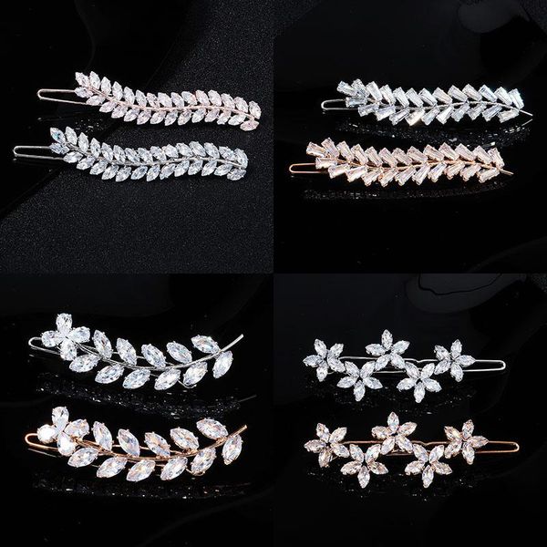 hair clips & barrettes floralbride trendy sparkling cubic zircon girls clip barrette women cz sticker pin accessories jewelry, Golden;silver
hair clips & barrettes floralbride trendy sparkling cubic zircon girls clip barrette women cz sticker pin accessories jewelry, Golden;silver