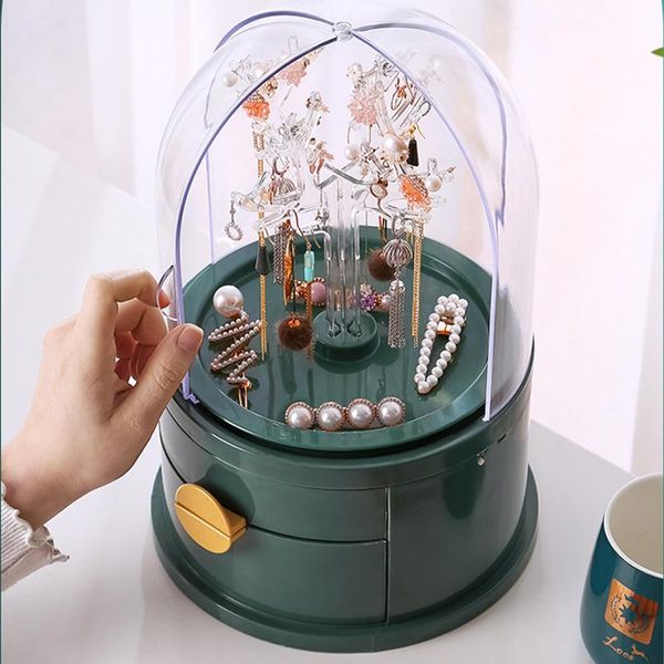 degree rotating jewelry makeup box acrylic earrings necklace storage organizer drawer dust-proof jewel shelf with led lamp boxes & bins
degree rotating jewelry makeup box acrylic earrings necklace storage organizer drawer dust-proof jewel shelf with led lamp boxes & bins