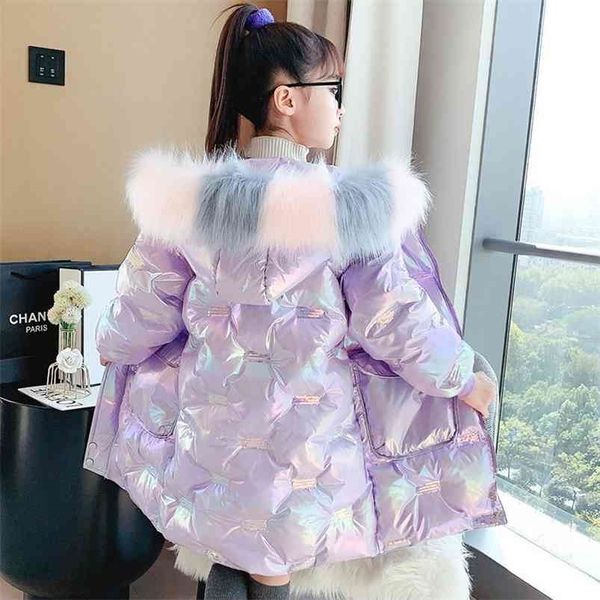 fashion girls winter coat fur hooded parkas children thickening warm bright jacket for outwear tz659 210916, Blue;gray
fashion girls winter coat fur hooded parkas children thickening warm bright jacket for outwear tz659 210916, Blue;gray