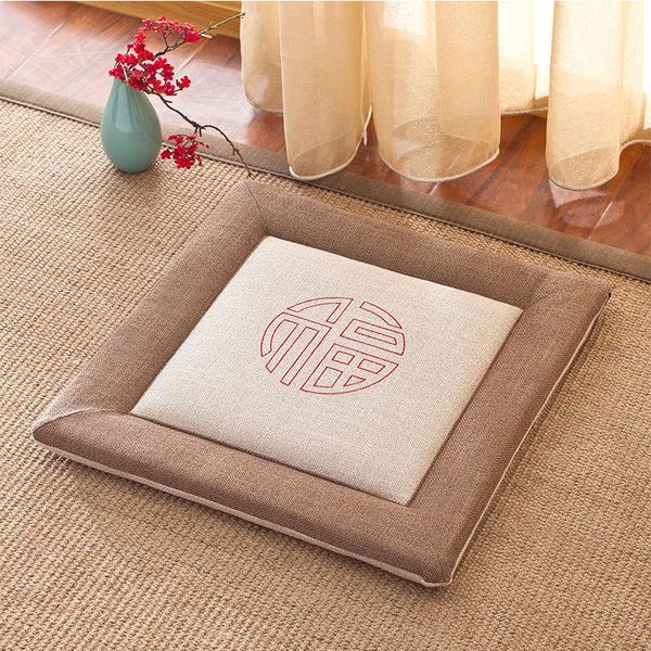 cushion/decorative pillow simple elegant linen cushion square chair seat pad tatami mat durable outdoor floor sushion breathable non-slip cu
cushion/decorative pillow simple elegant linen cushion square chair seat pad tatami mat durable outdoor floor sushion breathable non-slip cu