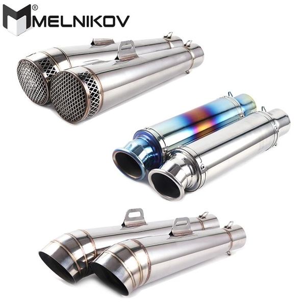 motorcycle exhaust system universal 51mm 60mm muffler modified 304 stainless steel carbon fiber fit most motorbike
motorcycle exhaust system universal 51mm 60mm muffler modified 304 stainless steel carbon fiber fit most motorbike