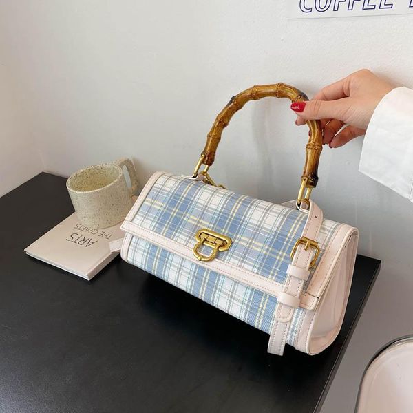 shoulder bags contrasting color bamboo portable baguette bag small square trendy fashion underarm high-end messenger
shoulder bags contrasting color bamboo portable baguette bag small square trendy fashion underarm high-end messenger