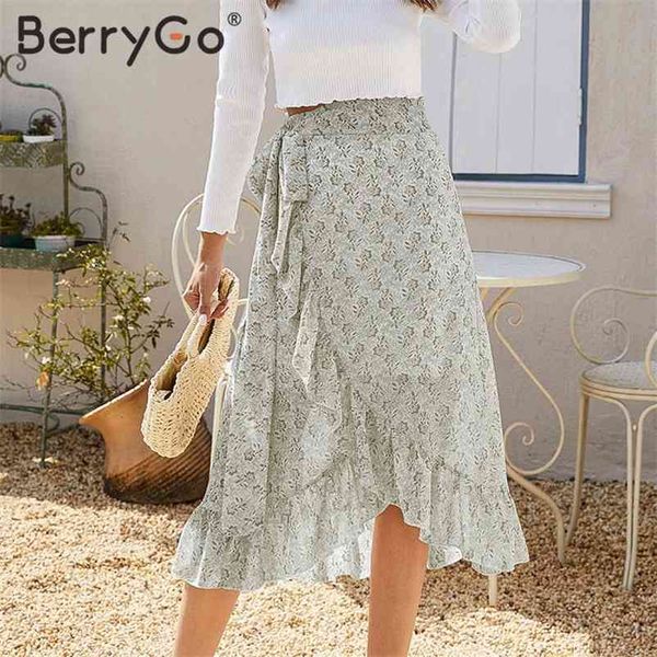 berrygo elegant ruffled floral midi skirt women high waist casual print wrap summer skirts female bow tie beach boho 210513, Black
berrygo elegant ruffled floral midi skirt women high waist casual print wrap summer skirts female bow tie beach boho 210513, Black