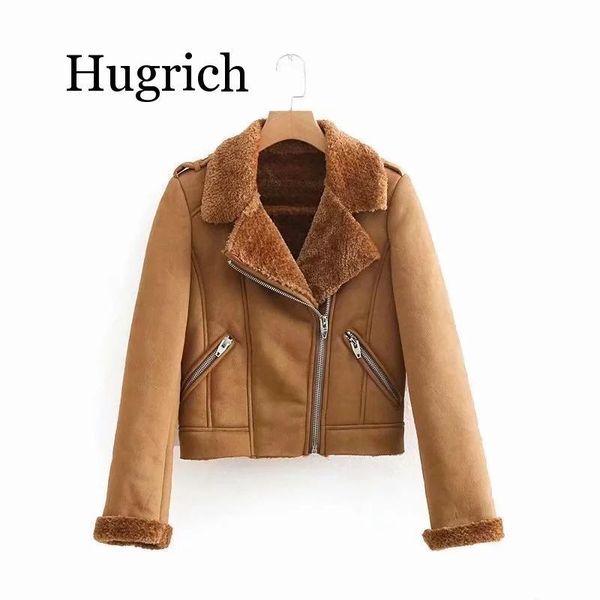 women's jackets 2021 women brown leather long sleeve turn-down collar zipper female coats, Black;brown
women's jackets 2021 women brown leather long sleeve turn-down collar zipper female coats, Black;brown