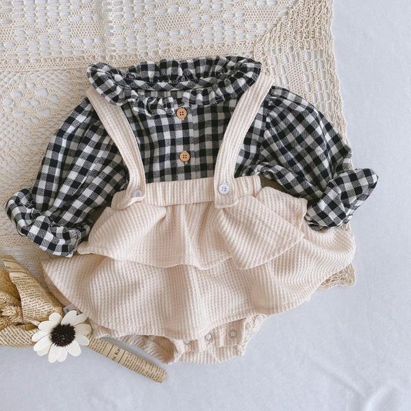 clothing sets toddler infant baby girls clothes plaids suspender skirt princess dress full sleeve cute ruffled romper outfits 2pcs 0-2yrs ki, White
clothing sets toddler infant baby girls clothes plaids suspender skirt princess dress full sleeve cute ruffled romper outfits 2pcs 0-2yrs ki, White
