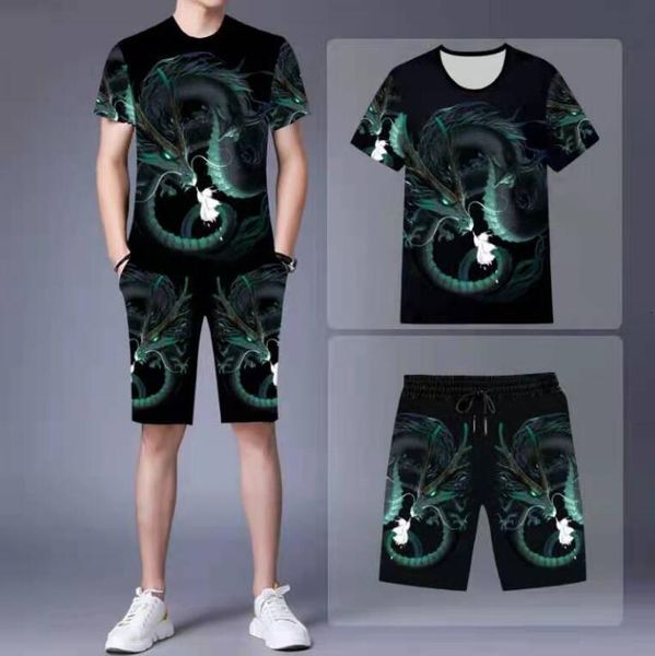 men's tracksuits drop set of summer sweaters designer print suits from two selling parts, Gray
men's tracksuits drop set of summer sweaters designer print suits from two selling parts, Gray