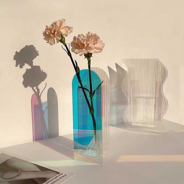 vases acrylic colorful wavy vase ornaments household irregular
vases acrylic colorful wavy vase ornaments household irregular