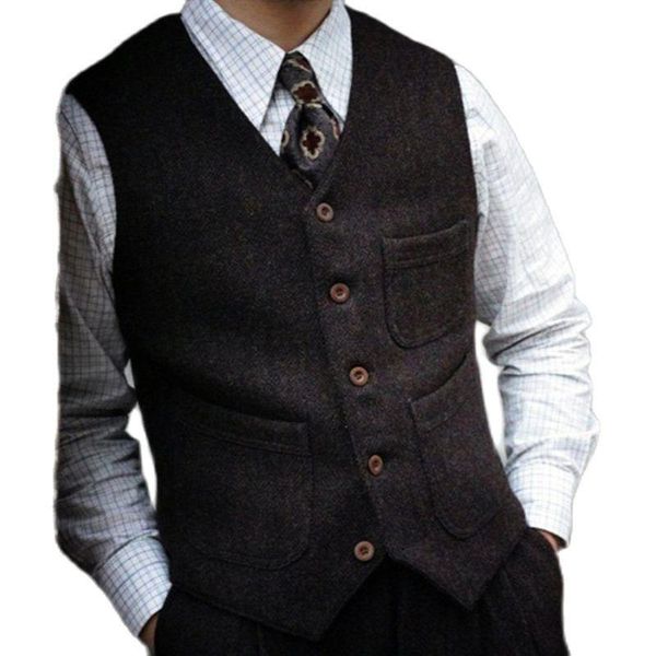 men's vests blazer safari tweed vest black brown victorian elegant classic groom's tight wedding waistcoat designer gilet vintage, Black;white
men's vests blazer safari tweed vest black brown victorian elegant classic groom's tight wedding waistcoat designer gilet vintage, Black;white