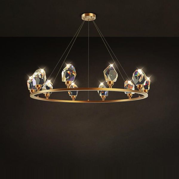 chandeliers led postmodern crystal copper designer round chandelier lighting lustre suspension luminaire lampen for dinning room
chandeliers led postmodern crystal copper designer round chandelier lighting lustre suspension luminaire lampen for dinning room