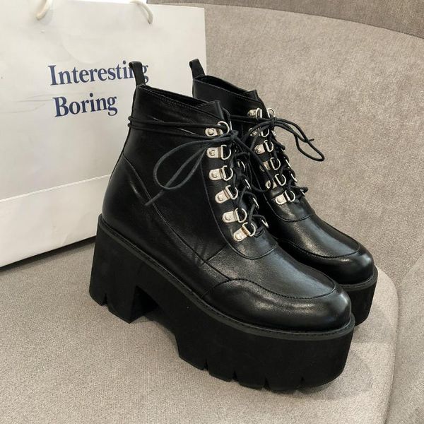 boots boussac round toe platform women lace up cross-tied black punk rivet goth sheos
boots boussac round toe platform women lace up cross-tied black punk rivet goth sheos