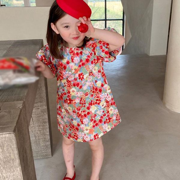 girl dress princess summer flower printed frock kid clothing baby puff sleeve floral sundress party wedding for girl's dresses, Red;yellow
girl dress princess summer flower printed frock kid clothing baby puff sleeve floral sundress party wedding for girl's dresses, Red;yellow