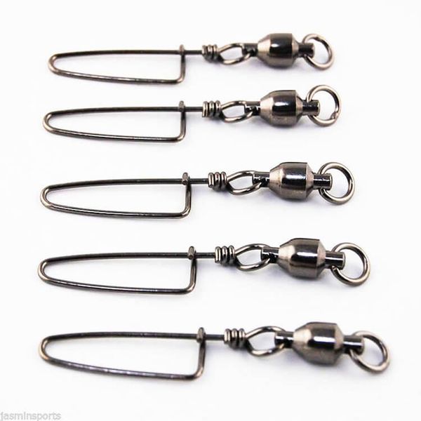 100pcs 0#-10# high strength fishing ball bearing swivel connector with coastlock snap welded ring copper body & stainless steel hooks
100pcs 0#-10# high strength fishing ball bearing swivel connector with coastlock snap welded ring copper body & stainless steel hooks