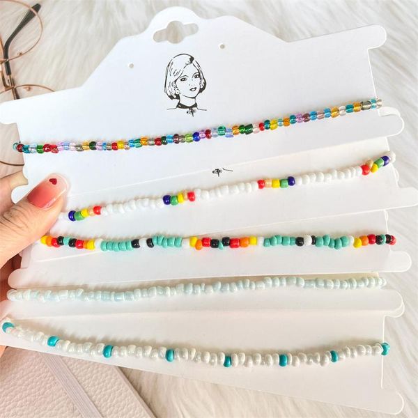 pendant necklaces iparam trendy colorful beaded choker necklace for women fashion simple rice beads short y2k bohemian jewelry, Silver
pendant necklaces iparam trendy colorful beaded choker necklace for women fashion simple rice beads short y2k bohemian jewelry, Silver