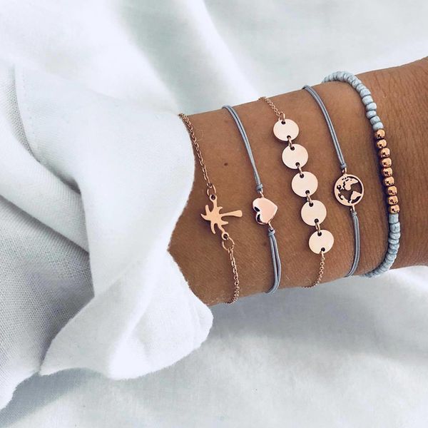 fashion gold love sequins bracelets bangle set for woman hollowout map geometric round beads ball charm bracelet female jewellery, Golden;silver
fashion gold love sequins bracelets bangle set for woman hollowout map geometric round beads ball charm bracelet female jewellery, Golden;silver