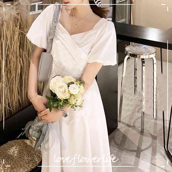 chic french vintage midi dresses women short sleeve casual evening dress office ladies one piee dress korean summer v-neck 210521, Black;gray
chic french vintage midi dresses women short sleeve casual evening dress office ladies one piee dress korean summer v-neck 210521, Black;gray