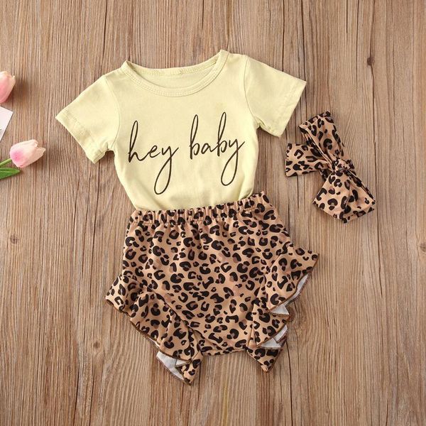 clothing sets baby & children's 0-24m born girls boys clothes letter print short sleeve romper +leopard shorts+headband, White
clothing sets baby & children's 0-24m born girls boys clothes letter print short sleeve romper +leopard shorts+headband, White