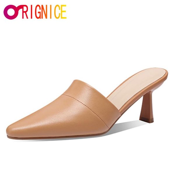 dress shoes orignice brand design fashion women mules thin heels elegant pointed toe solid color party beige, Black
dress shoes orignice brand design fashion women mules thin heels elegant pointed toe solid color party beige, Black