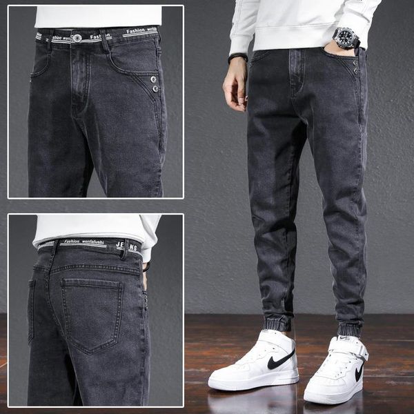 men's pants jeans fashion style plus cashmere autumn and winter men's trend straight loose harem pants casual trousers j730, Black
men's pants jeans fashion style plus cashmere autumn and winter men's trend straight loose harem pants casual trousers j730, Black