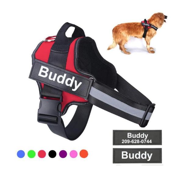 dog collars & leashes personalized harness no pull reflective breathable adjustable pet for vest id custom patch outdoor supplies
dog collars & leashes personalized harness no pull reflective breathable adjustable pet for vest id custom patch outdoor supplies
