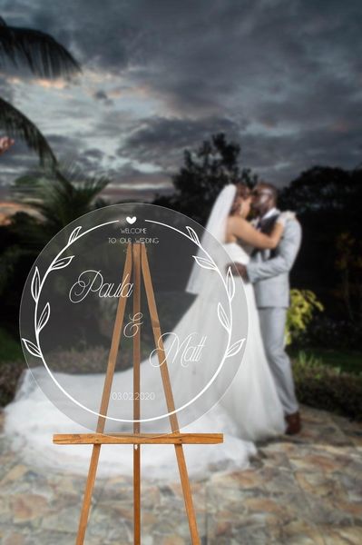 other event & party supplies round floral clear acrylic welcome sign wedding custom decor
other event & party supplies round floral clear acrylic welcome sign wedding custom decor
