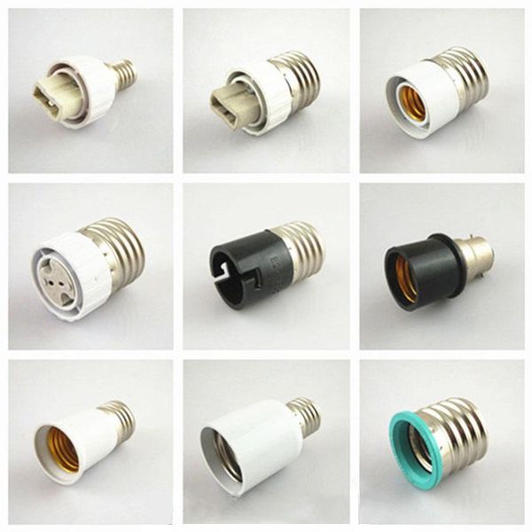 lamp holders & bases 15pcs 20pcs mr16 g9 b22 e27 e14 e40 holder converter 110v 220v base socket adapter for led corn light bulb
lamp holders & bases 15pcs 20pcs mr16 g9 b22 e27 e14 e40 holder converter 110v 220v base socket adapter for led corn light bulb