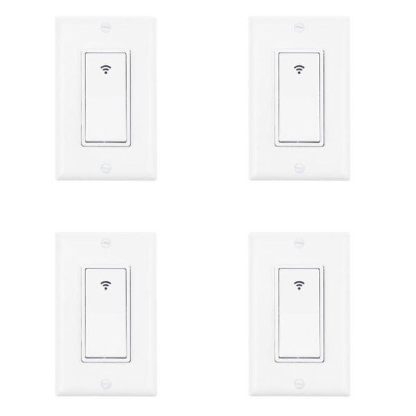 remote controlers 4pcs wifi smart control mechanical key switch for alexa voice switch-us plug
remote controlers 4pcs wifi smart control mechanical key switch for alexa voice switch-us plug