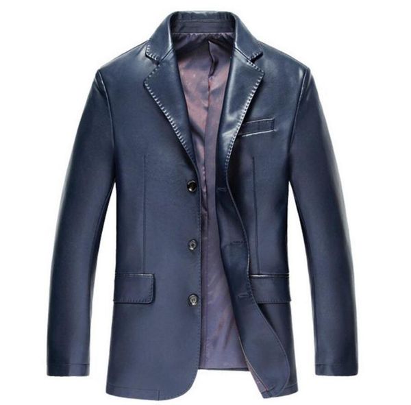 men's fur & faux m-3xl 2021 clothing autumn fashion slim pu leather suit jacket coat business plus size singer costumes, Black
men's fur & faux m-3xl 2021 clothing autumn fashion slim pu leather suit jacket coat business plus size singer costumes, Black
