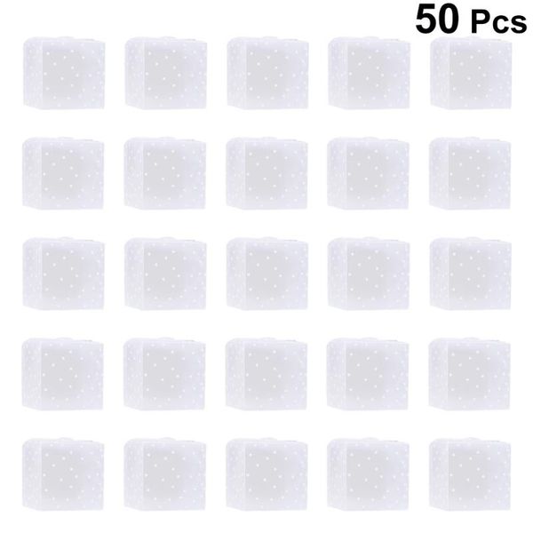 gift wrap 50pcs translucence candy box pvc dot boxes chocolate treat wedding party favor - 6x6x6cm
gift wrap 50pcs translucence candy box pvc dot boxes chocolate treat wedding party favor - 6x6x6cm