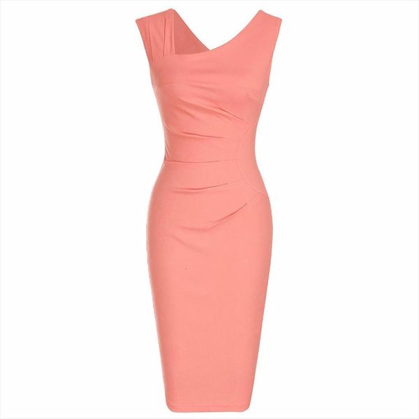 summer retro sleeveless slim business women dresses pencil vintage solid color sheath cocktail party bodycon, Black;gray
summer retro sleeveless slim business women dresses pencil vintage solid color sheath cocktail party bodycon, Black;gray