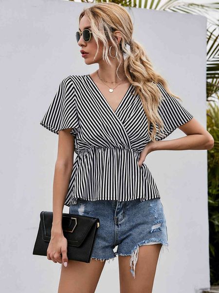 Plus size Dresses Hy355002v Collar Casual Close Waist Short Sleeve T-shirt, Black
Plus size Dresses Hy355002v Collar Casual Close Waist Short Sleeve T-shirt, Black