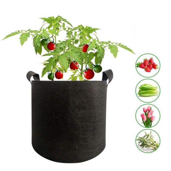 planters & pots durable non-woven thick plant grow bag portable simple container black outdoor garden supplies vegetables/flower/plant
planters & pots durable non-woven thick plant grow bag portable simple container black outdoor garden supplies vegetables/flower/plant