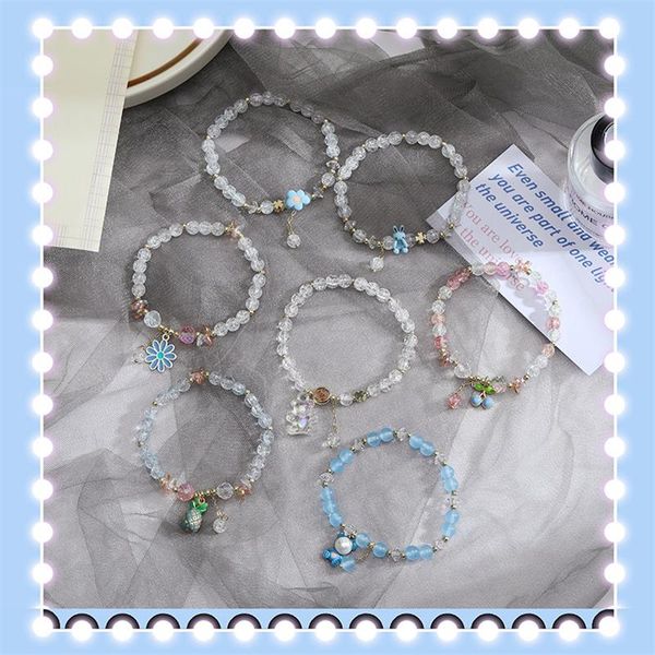 beaded, strands ocean blue popcorn crystal bracelet student beaded girlfriend gift vintage wholesale for woman trend, Black
beaded, strands ocean blue popcorn crystal bracelet student beaded girlfriend gift vintage wholesale for woman trend, Black