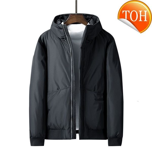 men's winter hooded jacket new outdoor warm man thick hoodie coat clothes parkas clothing, Black
men's winter hooded jacket new outdoor warm man thick hoodie coat clothes parkas clothing, Black