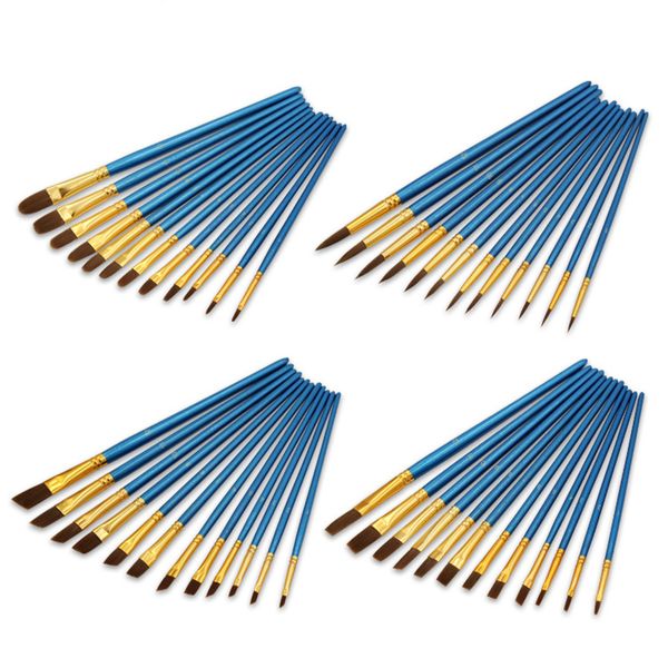 pearlized blue nylon hair watercolor oil painting brush 12-piece wooden aluminum tube art painting brush acrylic paint brushes
pearlized blue nylon hair watercolor oil painting brush 12-piece wooden aluminum tube art painting brush acrylic paint brushes