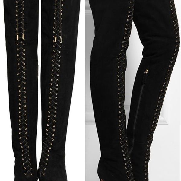 boot higher design brand single black suede back front loop-up dress fixing boots in fashion ladies thin high heels shoes
boot higher design brand single black suede back front loop-up dress fixing boots in fashion ladies thin high heels shoes