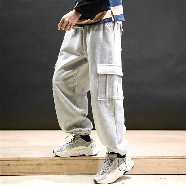trendy cargo pants joggers men casual trousers pocket sweatpants warm hiphop harem elastic waist men's, Black
trendy cargo pants joggers men casual trousers pocket sweatpants warm hiphop harem elastic waist men's, Black