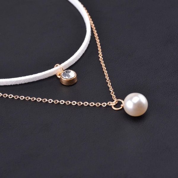 fashion simple bohemain pearl pendant chain necklace for women gold color multi layer choker statement necklaces chokers, Golden;silver
fashion simple bohemain pearl pendant chain necklace for women gold color multi layer choker statement necklaces chokers, Golden;silver