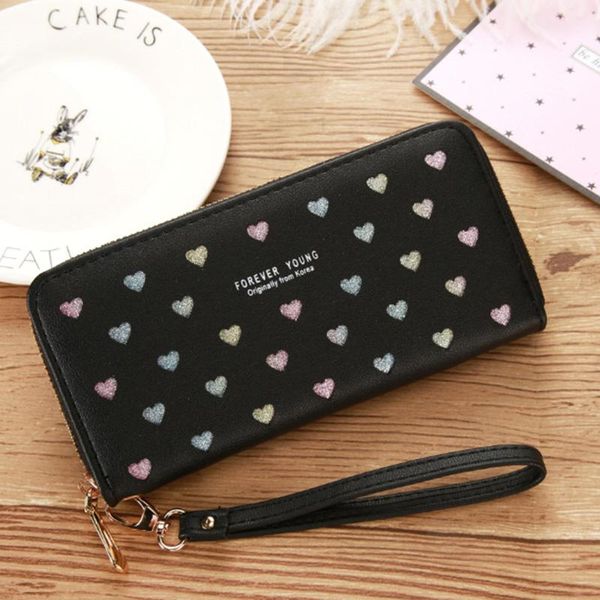 wallets selling women cute long wallet ladies sweet leather purse phone bag card holder for shopping travel -b5, Red;black
wallets selling women cute long wallet ladies sweet leather purse phone bag card holder for shopping travel -b5, Red;black
