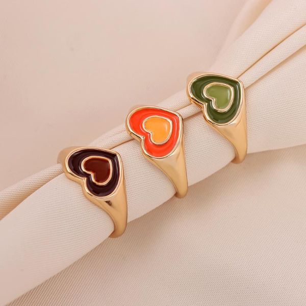 wedding rings 2021 ins cute sweet colorful enamel double layer love heart ring for women girls fashion temperament jewelry party gift, Slivery;golden
wedding rings 2021 ins cute sweet colorful enamel double layer love heart ring for women girls fashion temperament jewelry party gift, Slivery;golden